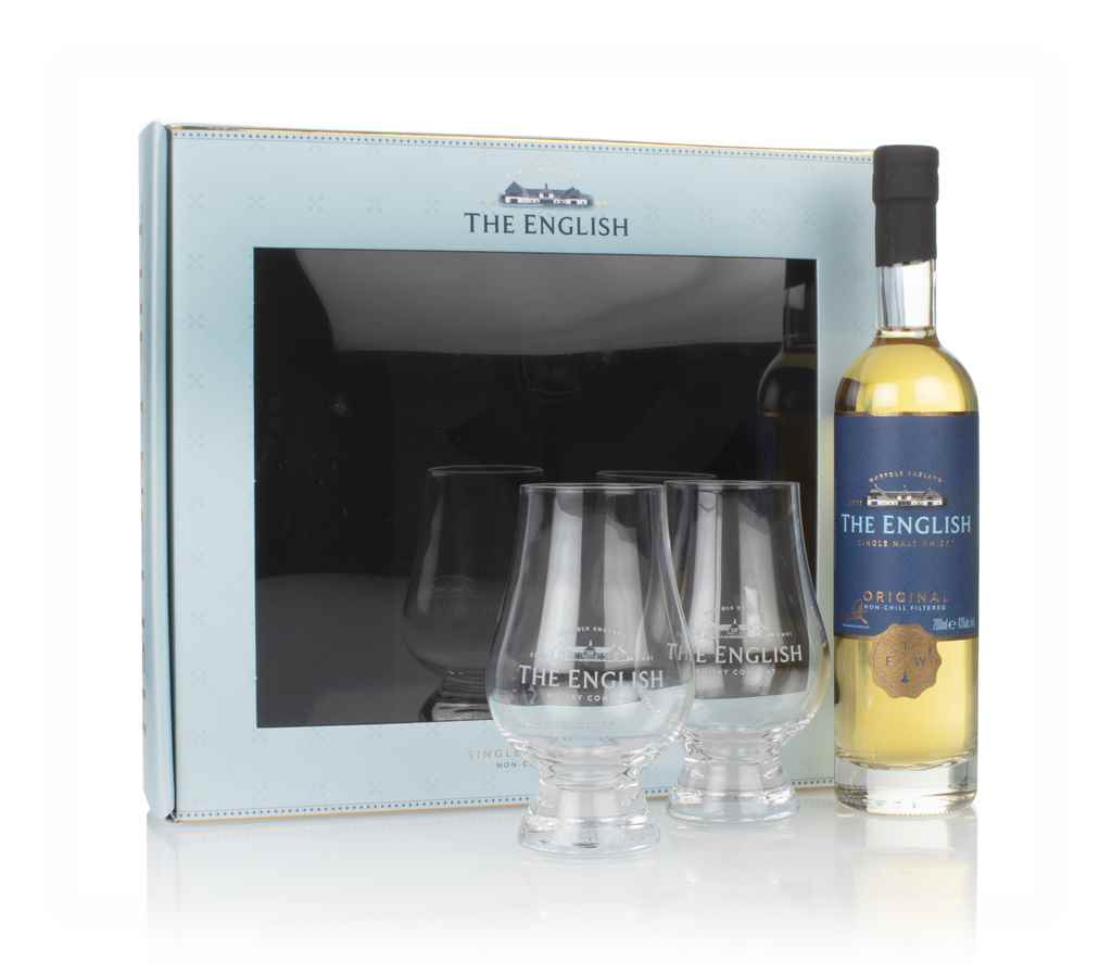 The English - Original Gift Pack with 2x Glasses 20cl product image