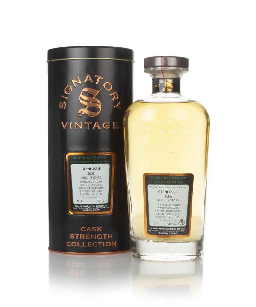 Glenlossie 13 Year Old 2006 (cask 3303 & 3304) - Cask Strength Collection (Signatory) 70cl product image