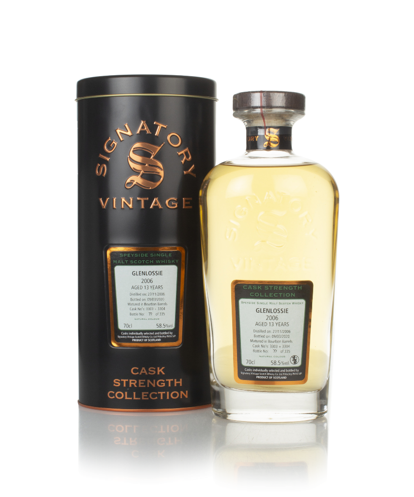 Glenlossie 13 Year Old 2006 (cask 3303 & 3304) - Cask Strength Collection (Signatory) 70cl product image