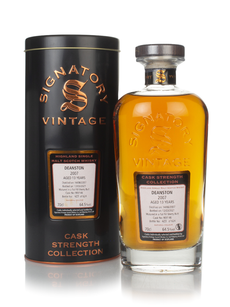 Deanston 13 Year Old 2007 (cask 900146) - Cask Strength Collection (Signatory) 70cl product image