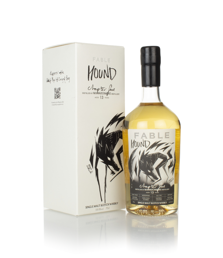 Mannochmore 13 Year Old 2008 - Hound (Fable Whisky) 70cl product image
