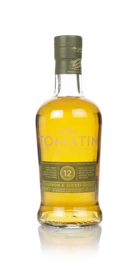 Tomatin 12 Year Old Bourbon & Sherry Casks 70cl Whisky