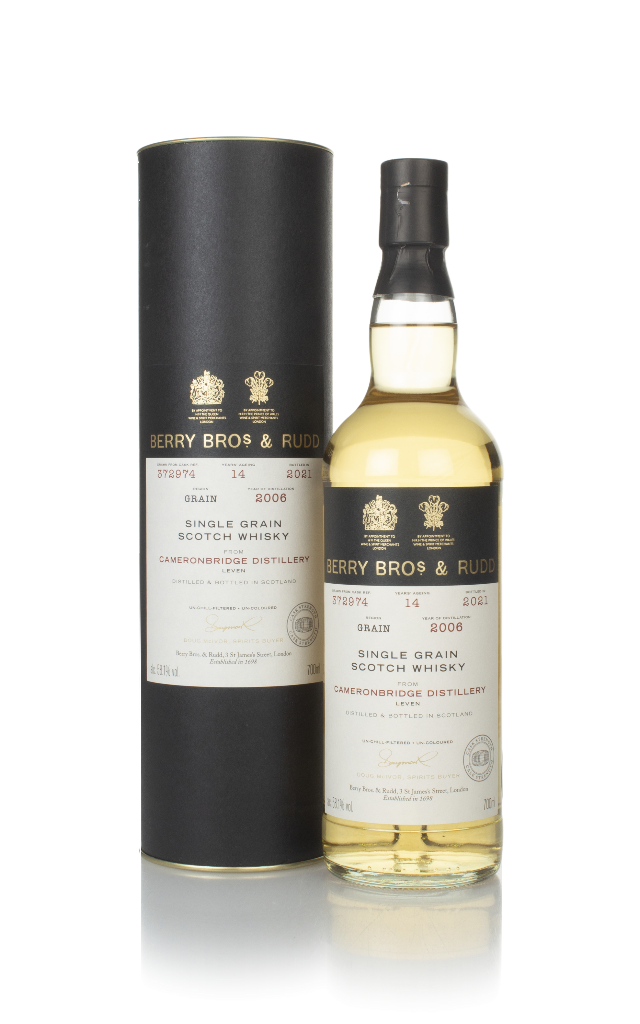 Cameronbridge 14 Year Old 2006 (cask 372974) -  Berry Bros. & Rudd 70cl product image