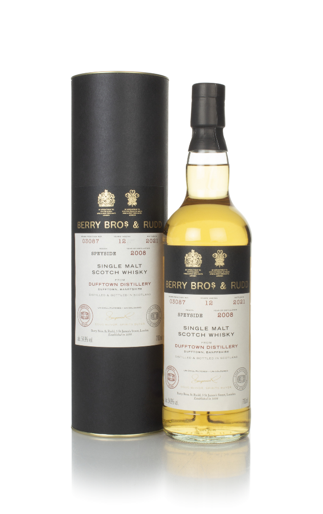 Dufftown 12 Year Old 2008 (cask 03087) - Berry Bros. & Rudd 70cl product image