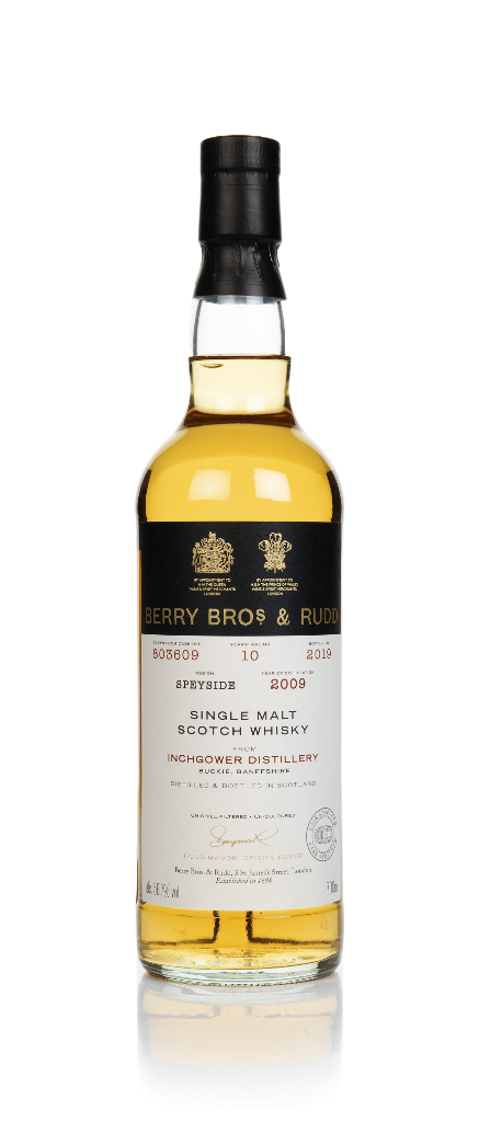 Inchgower 10 Year Old 2009 (cask 803609) - Berry Bros. & Rudd 70cl product image