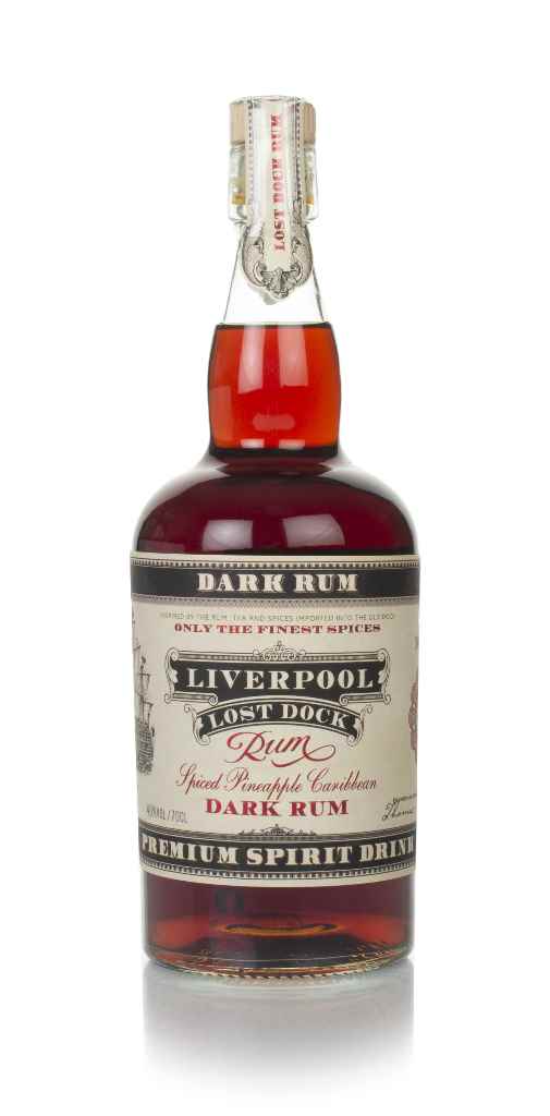 Liverpool Lost Dock Spiced Pineapple Rum 70cl product image