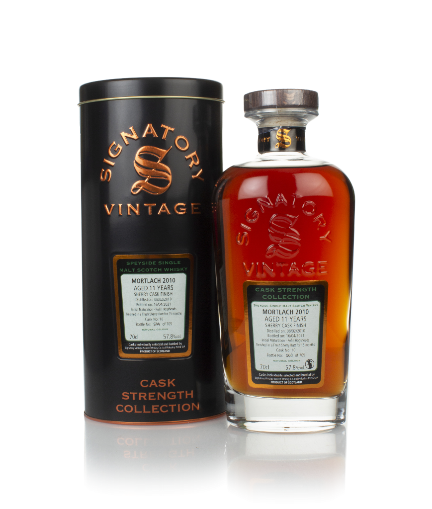 Mortlach 11 Year Old 2010 (cask 10) - Cask Strength Collection (Signatory) 70cl product image