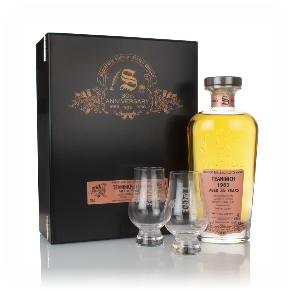 Teaninich 35 Year Old 1983 (cask 8070) - 30th Anniversary Gift Box (Signatory) 70cl product image