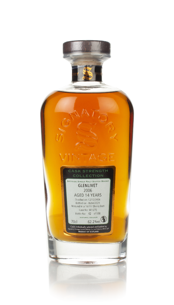 Glenlivet 14 Year Old 2006 (cask 901279) - Cask Strength Collection (Signatory) 70cl product image