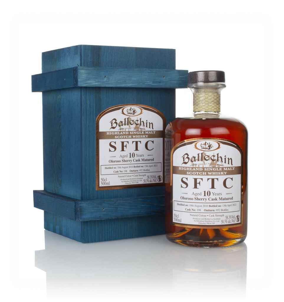 Ballechin 10 Year Old 2010 (cask 198) -  Straight From The Cask 50cl product image