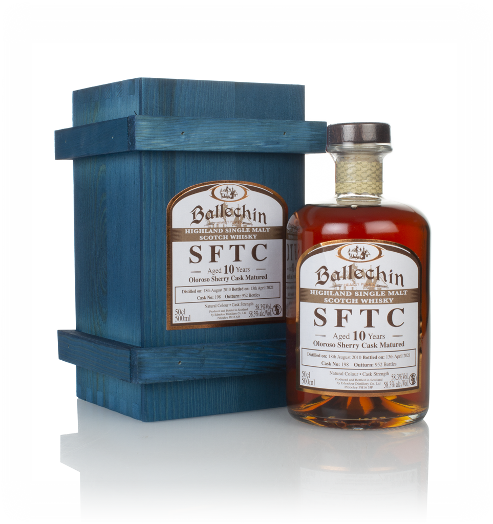 Ballechin 10 Year Old 2010 (cask 198) -  Straight From The Cask 50cl product image