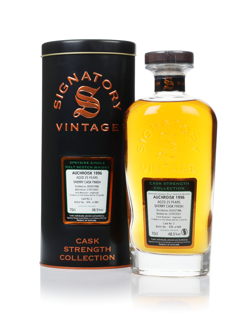 Auchroisk 25 Year Old 1996 (cask 2) - Cask Strength Collection (Signatory) 70cl product image