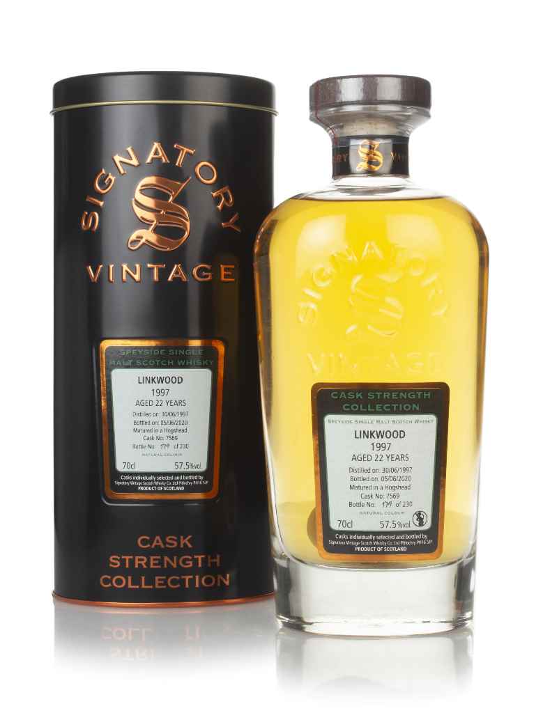 Linkwood 22 Year Old 1997 (cask 7569) - Cask Strength Collection (Signatory) 70cl product image