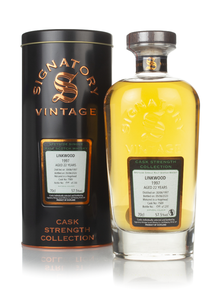 Linkwood 22 Year Old 1997 (cask 7569) - Cask Strength Collection (Signatory) 70cl product image