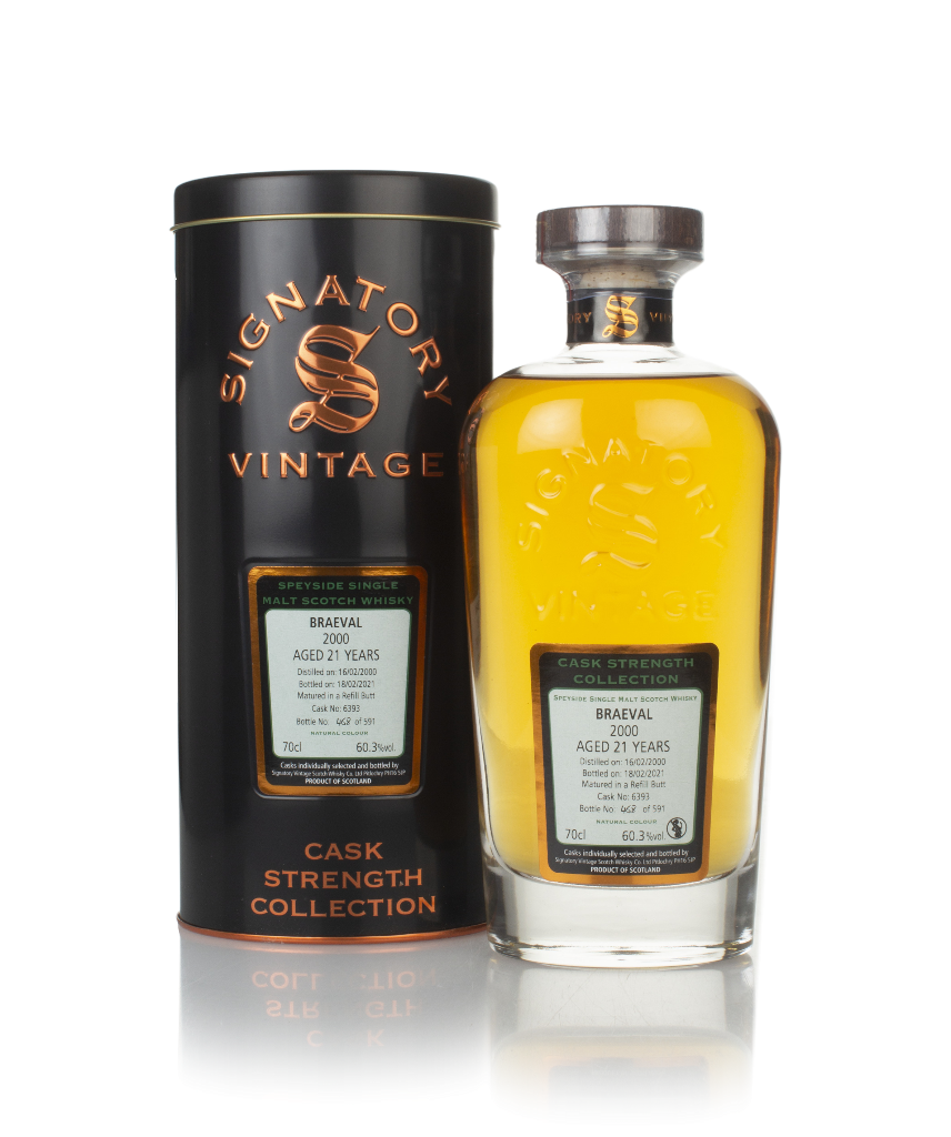Braeval 21 Year Old 2000 (cask 6393) - Cask Strength Collection (Signatory) 70cl product image
