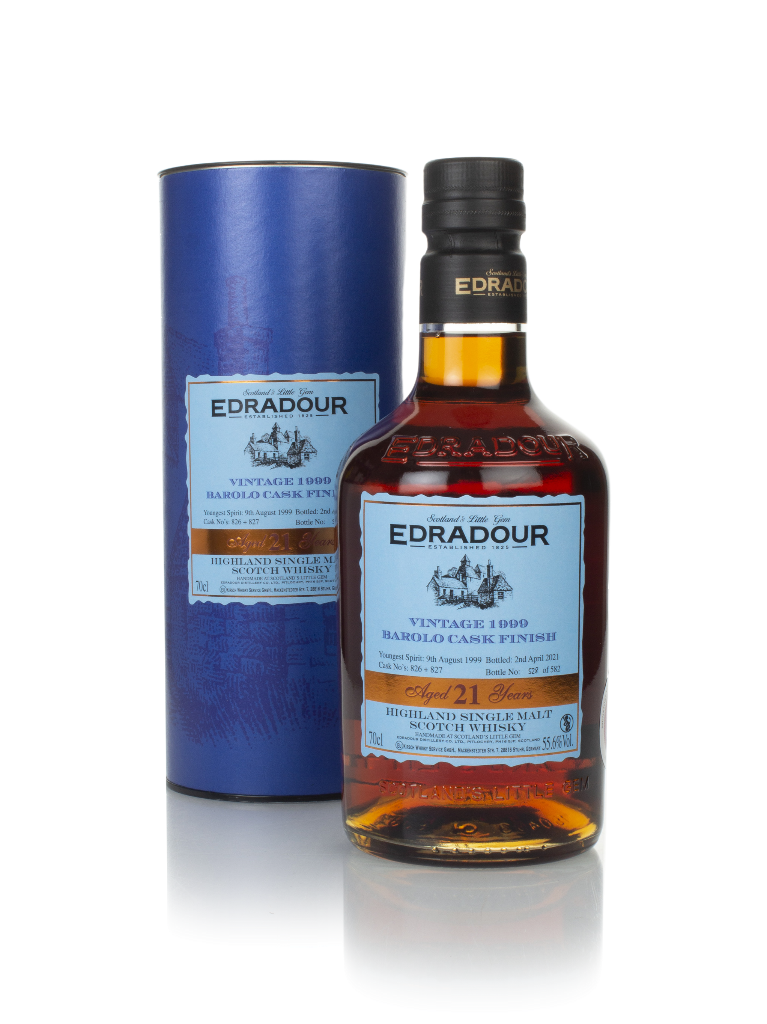 Edradour 21 Year Old 1999 - Barolo Cask Finish 70cl product image