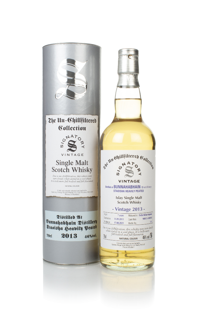 Staoisha 7 Year Old 2013 (casks 900115 & 900118) - Un-Chilfiltered Collection (Signatory) 70cl product image