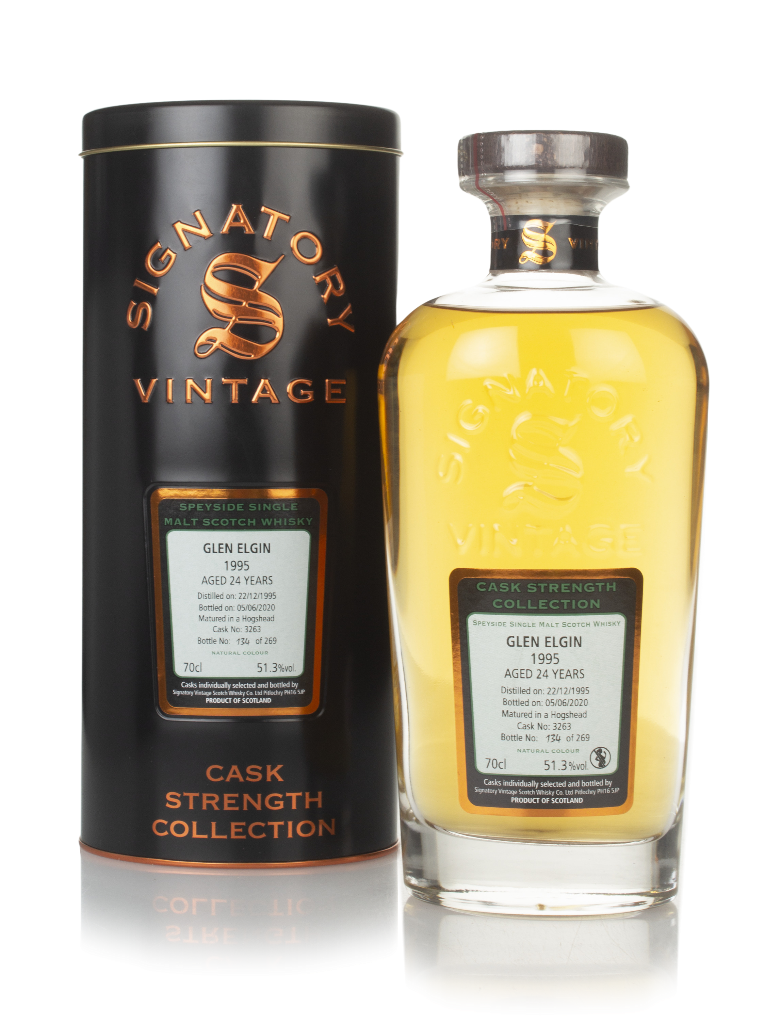 Glen Elgin 24 Year Old 1995 (cask 3263) - Cask Strength Collection (Signatory) 70cl product image