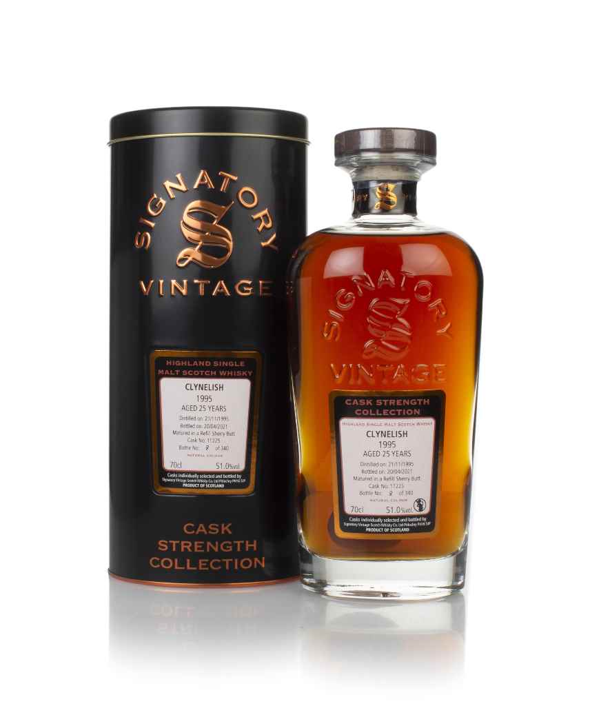 Clynelish 25 Year Old 1995 (cask 11225) - Cask Strength Collection (Signatory) 70cl product image