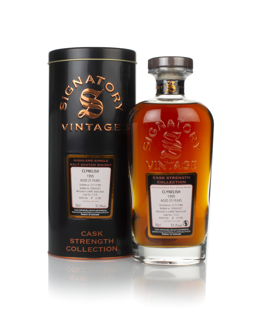 Clynelish 25 Year Old 1995 (cask 11225) - Cask Strength Collection (Signatory) 70cl product image