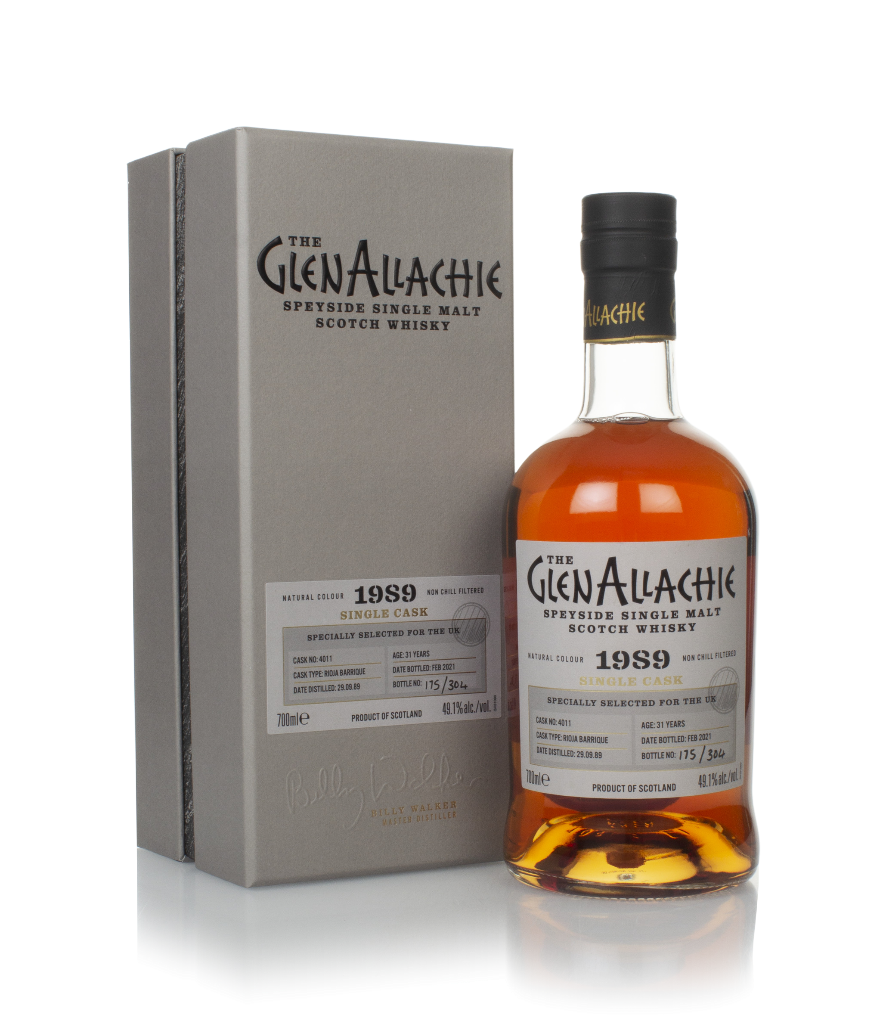 GlenAllachie 31 Year Old 1989 (cask 4011) - Single Cask 70cl product image