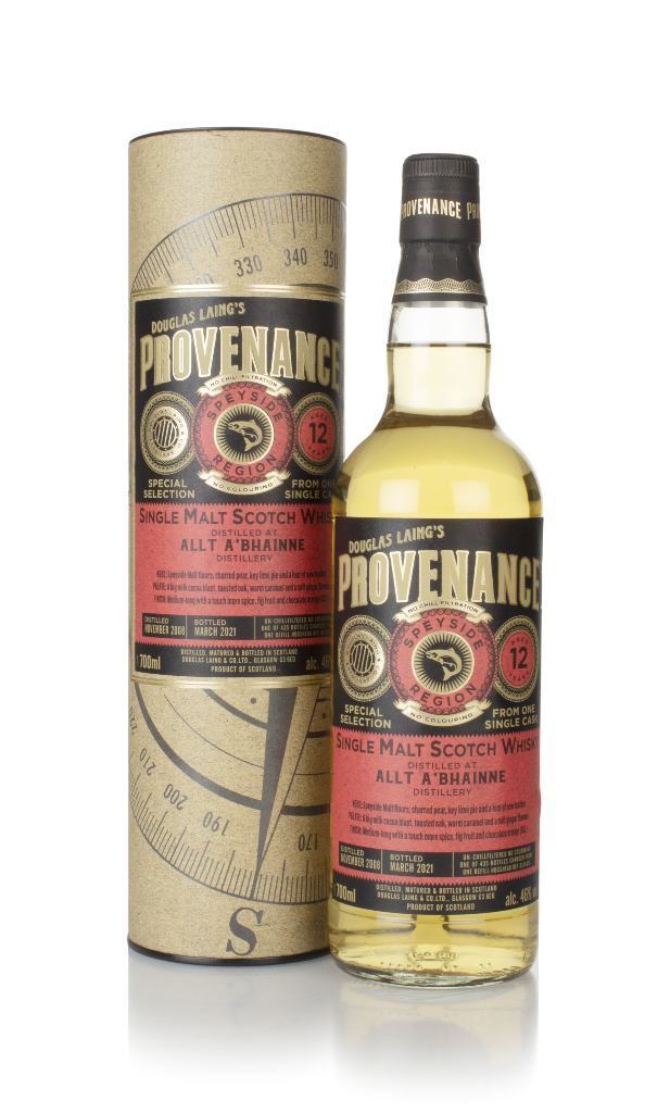 Allt-á-Bhainne 12 Year Old 2008 (cask 14655) - Provenance (Douglas Laing) 70cl product image