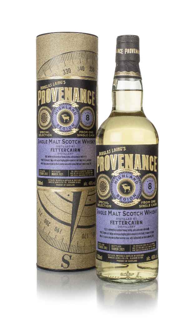 Fettercairn 8 Year Old 2012 (cask 14663) - Provenance (Douglas Laing) 70cl product image