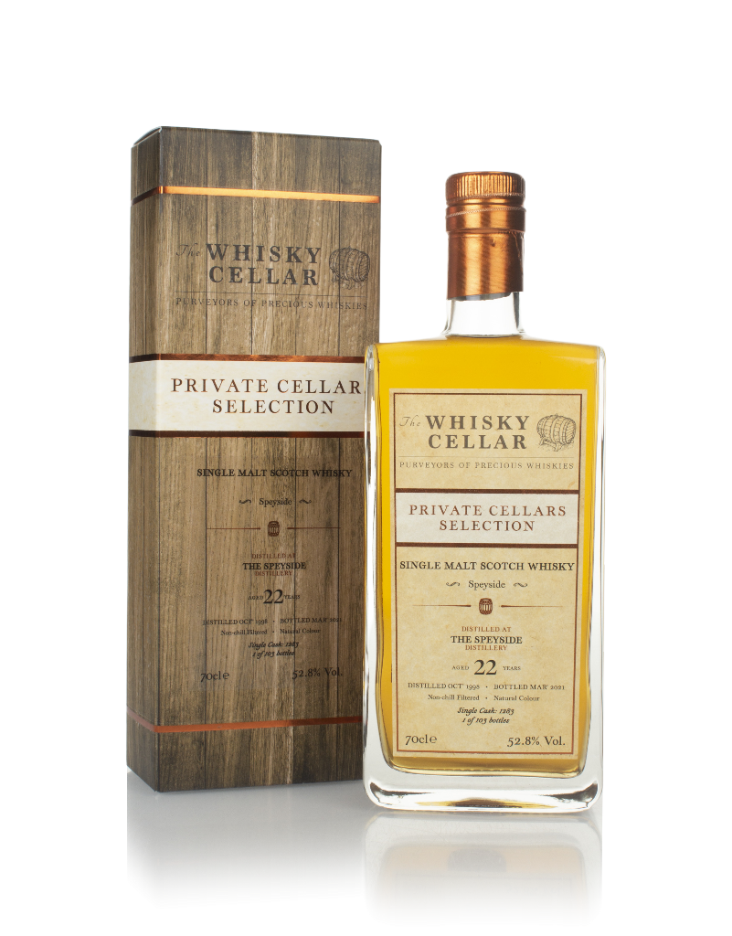 Speyside 22 Year Old 1998 (cask 1283) - The Whisky Cellar 70cl product image