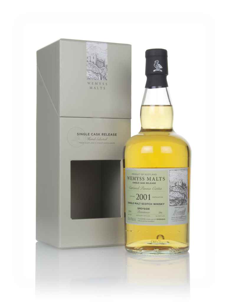 Caramel Panna Cotta 2001 (bottled 2018) - Wemyss Malts (Benrinnes) 70cl product image