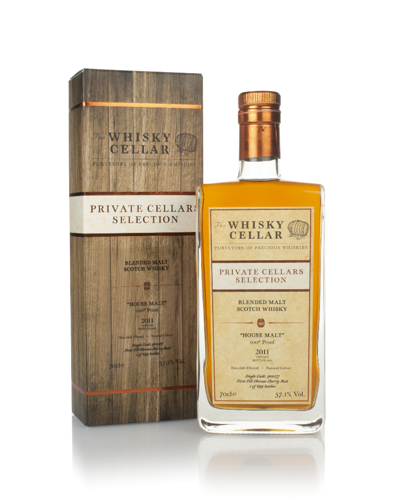 House Malt 2011 (bottled 2021) (cask 900177) - The Whisky Cellar 70cl product image
