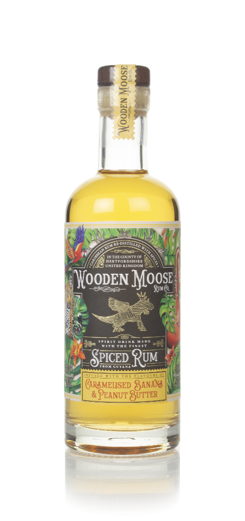 Wooden Moose Caramelised Banana & Peanut Butter Spiced Rum 50cl product image