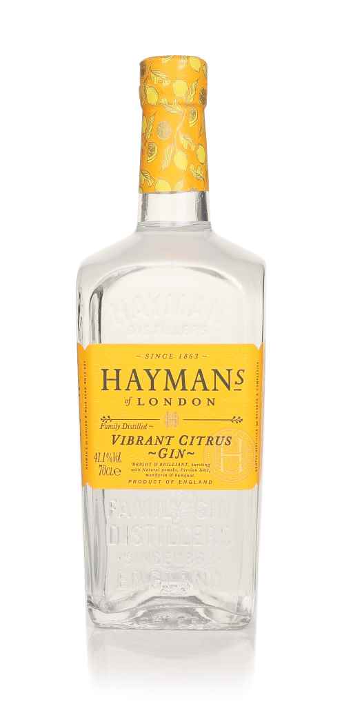 Hayman's Vibrant Citrus Gin 70cl product image