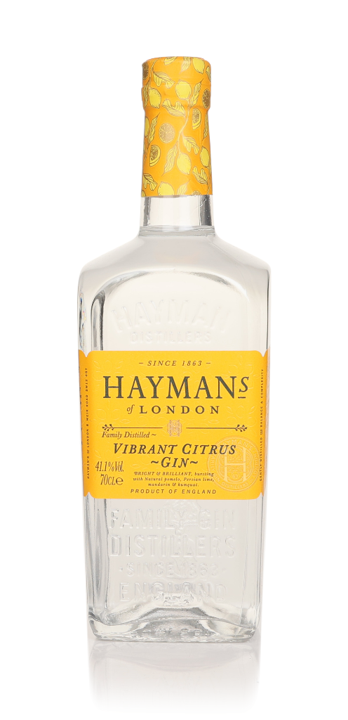 Hayman's Vibrant Citrus Gin 70cl product image
