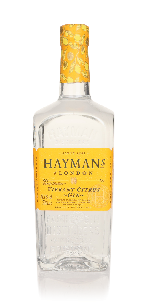 Hayman's Vibrant Citrus Gin 70cl product image