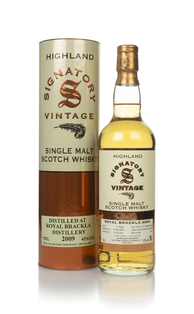 Royal Brackla 11 Year Old 2009 (casks 307024 & 307028) - Signatory 70cl product image