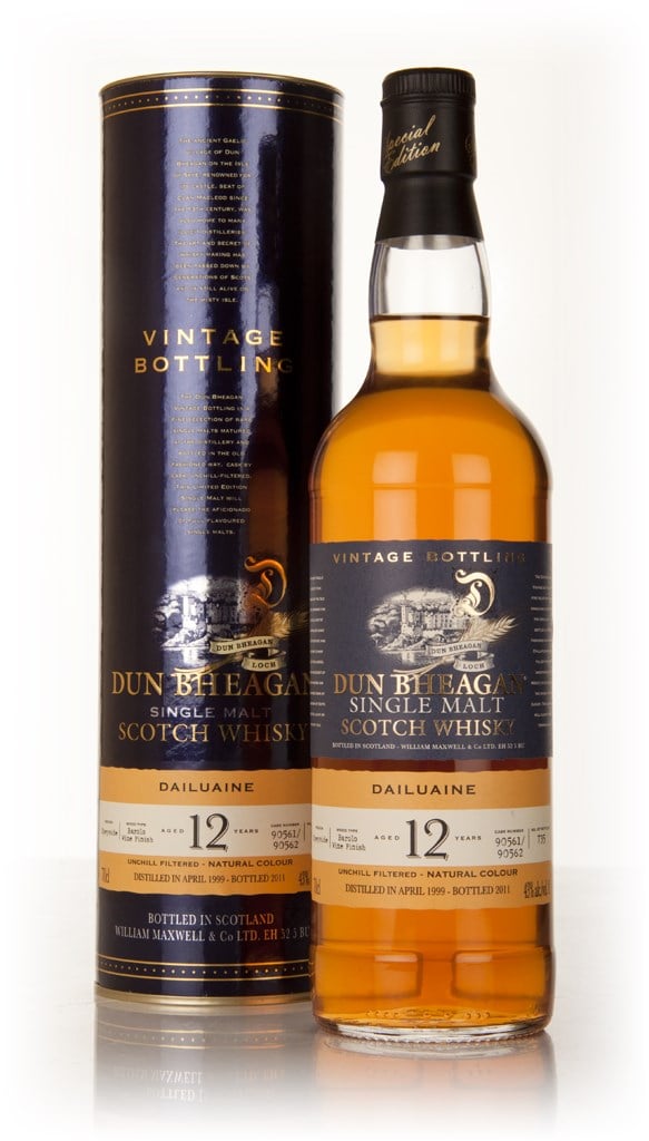 Dailuaine 12 Year Old 1999 - Dun Bheagan (Ian MacLeod) 70cl product image