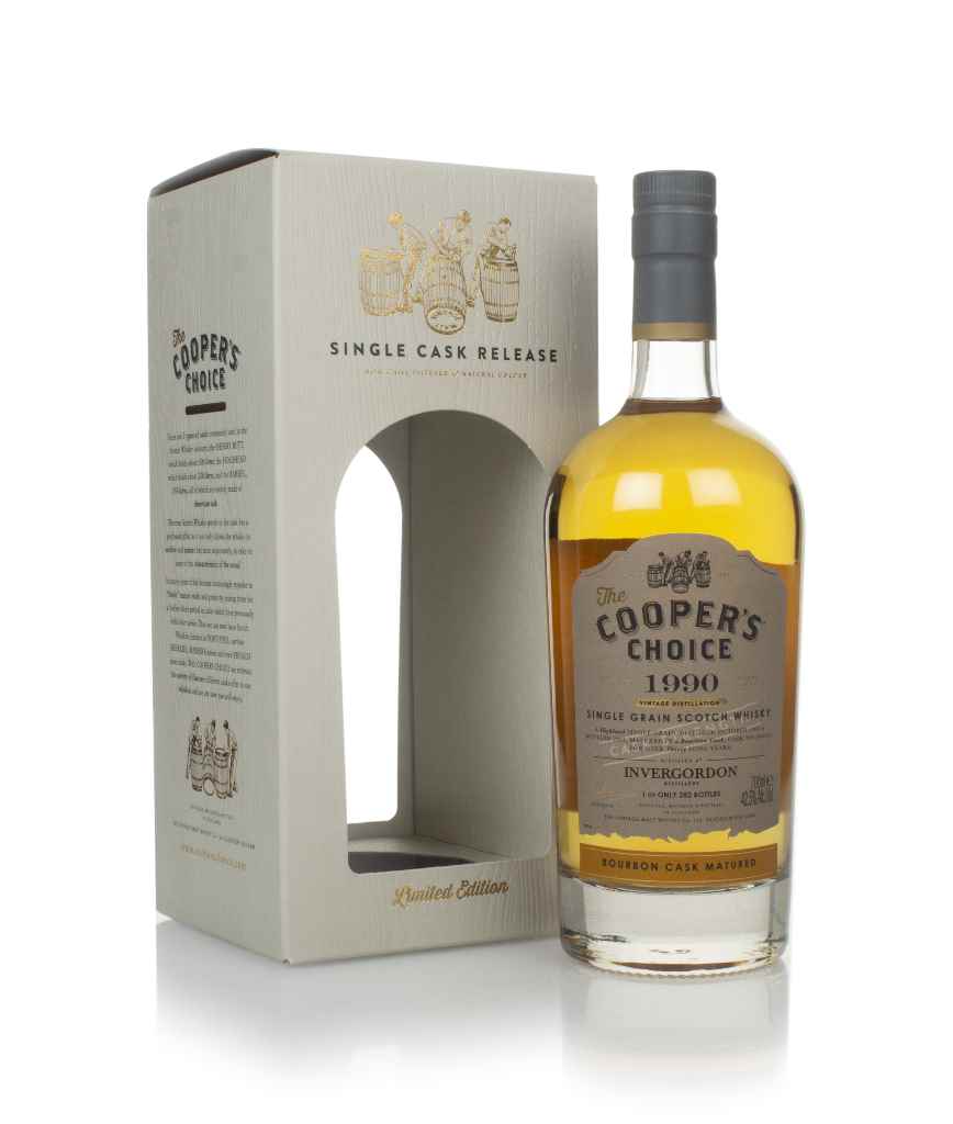 Invergordon 30 Year Old 1990 (cask 906313) - The Cooper's Choice (The Vintage Malt Whisky Co.) 70cl product image