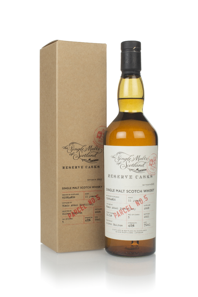 Blair Athol 11 Year Old 2009 (Parcel No.5) - Reserve Casks (The Single Malts of Scotland) 70cl product image