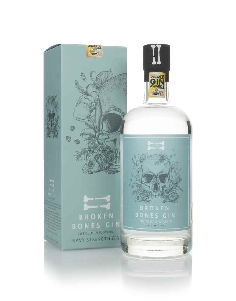 Broken Bones Navy Strength Gin 50cl product image