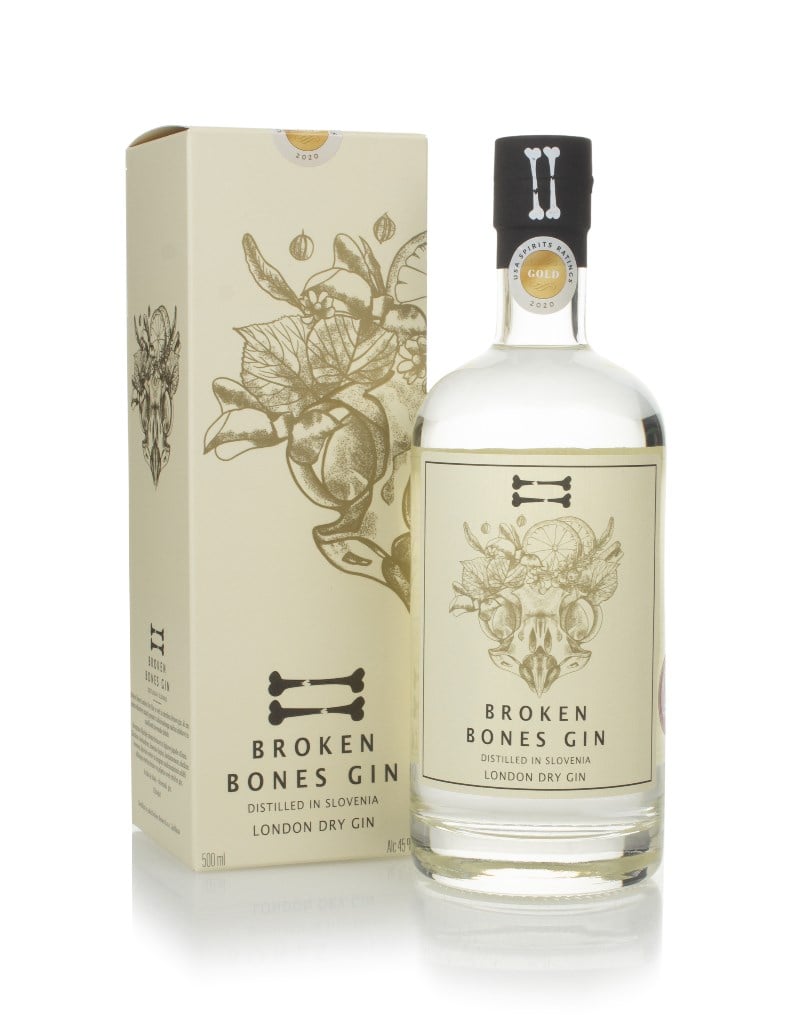 Broken Bones London Dry Gin 50cl product image