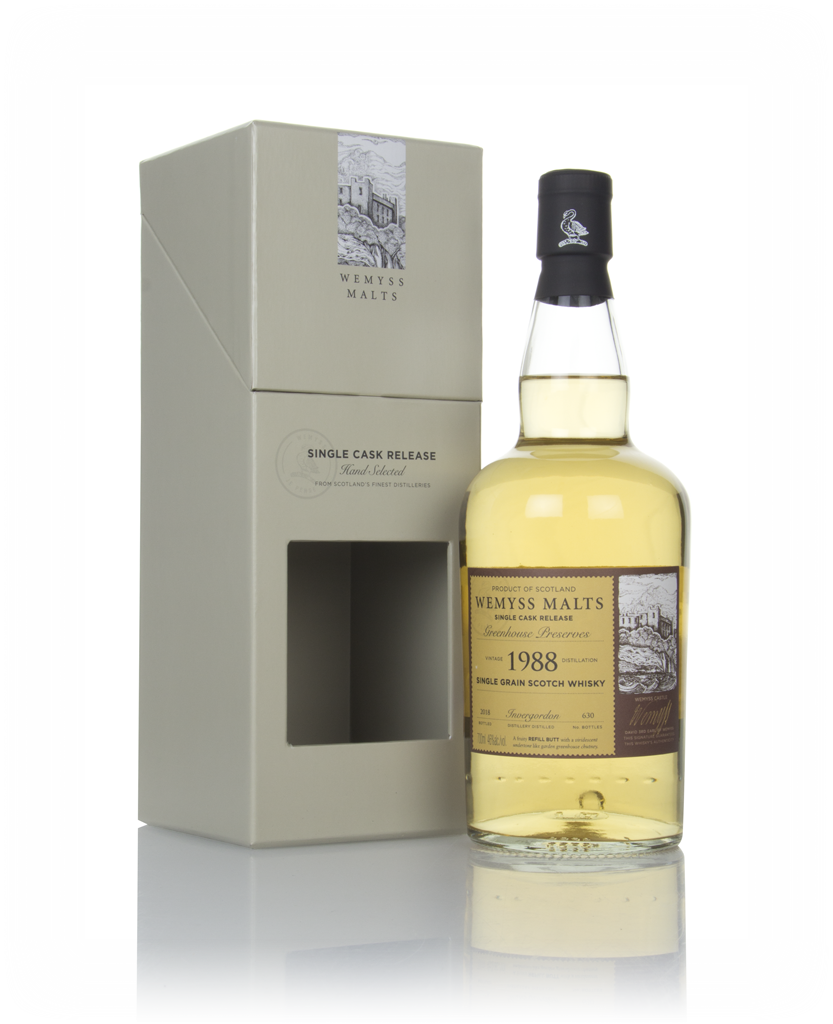 Greenhouse Preserves 1988 (bottled 2018) - Wemyss Malts (Invergordon) 70cl product image