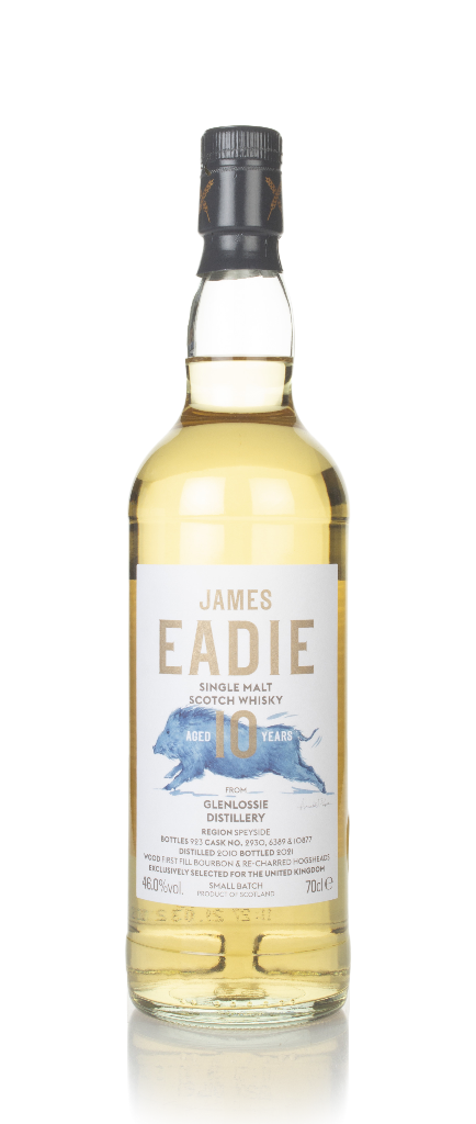 Glenlossie 10 Year Old 2010 (casks 2930, 6389, & 10877) - Small Batch (James Eadie) 70cl product image