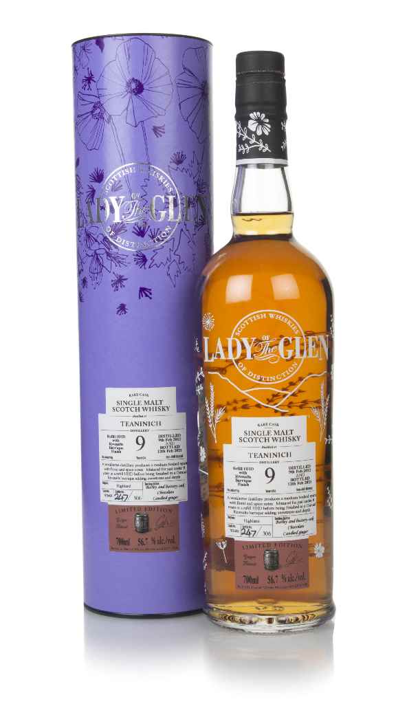 Teaninich 9 Year Old 2012 (cask 702608) - Lady of the Glen (Hannah Whisky Merchants) 70cl product image