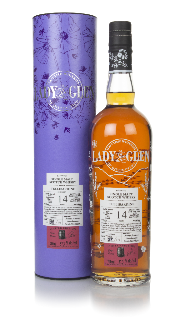 Tullibardine 14 Year Old 2006 (cask 618) - Lady of the Glen (Hannah Whisky Merchants) 70cl product image