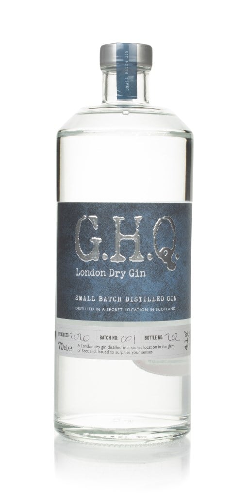 G.H.Q. London Dry Gin 70cl product image