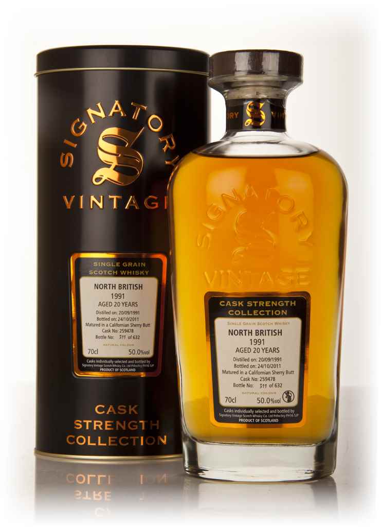 North British 20 Year Old 1991 - Cask Strength Collection (Signatory)  70cl product image