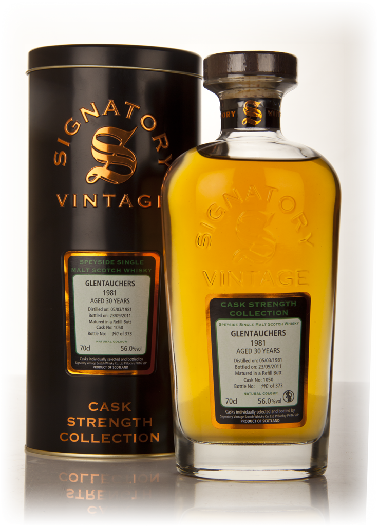 Glentauchers 30 Year Old 1981 Cask 1050 - Cask Strength Collection (Signatory) 70cl product image