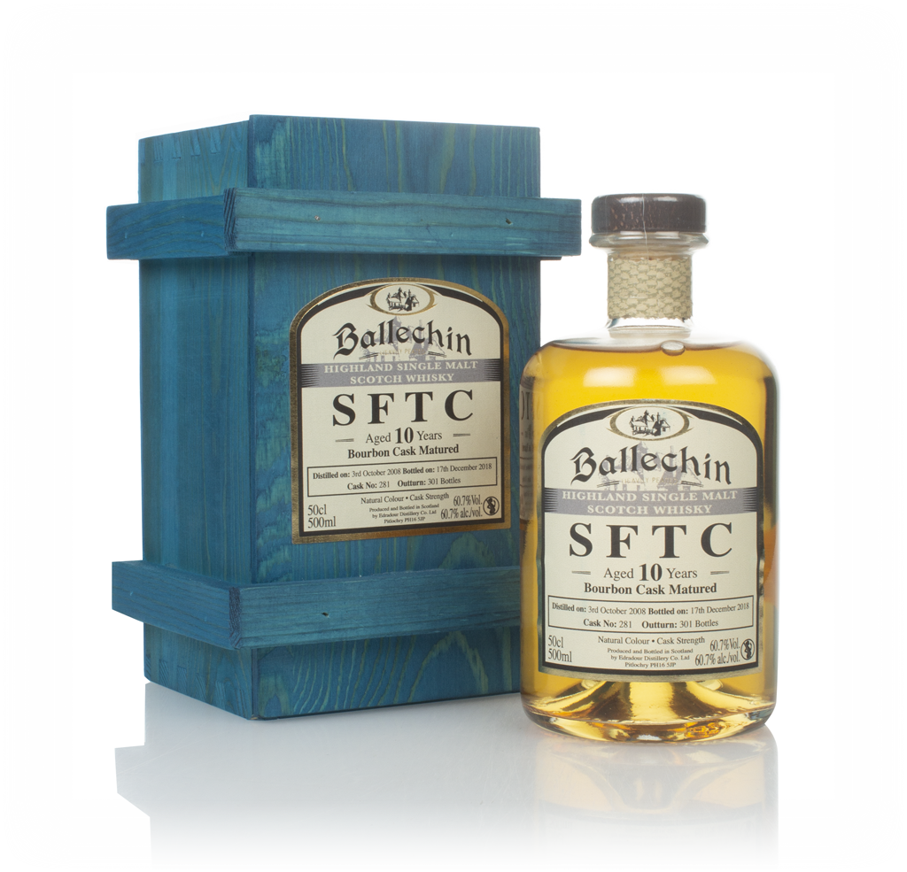 Ballechin 10 Year Old 2008 (cask 281) - Straight From The Cask 50cl product image