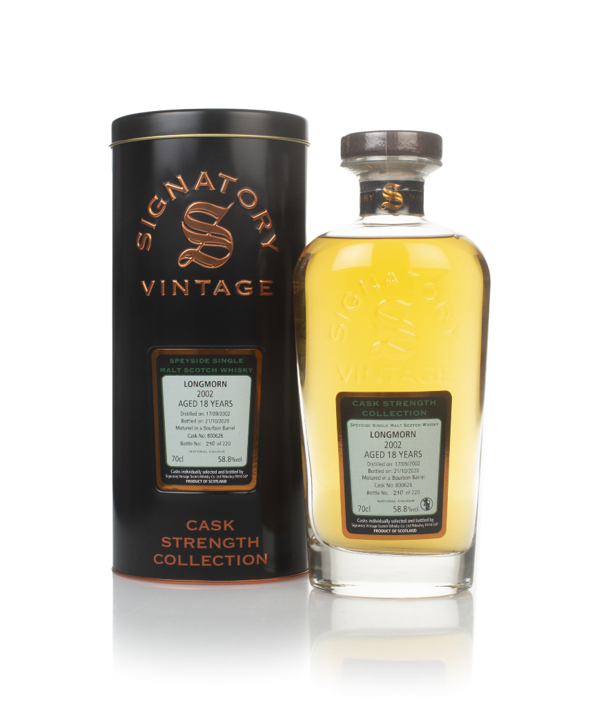 Longmorn 18 Year Old 2002 (cask 800626) - Cask Strength Collection (Signatory) 70cl product image