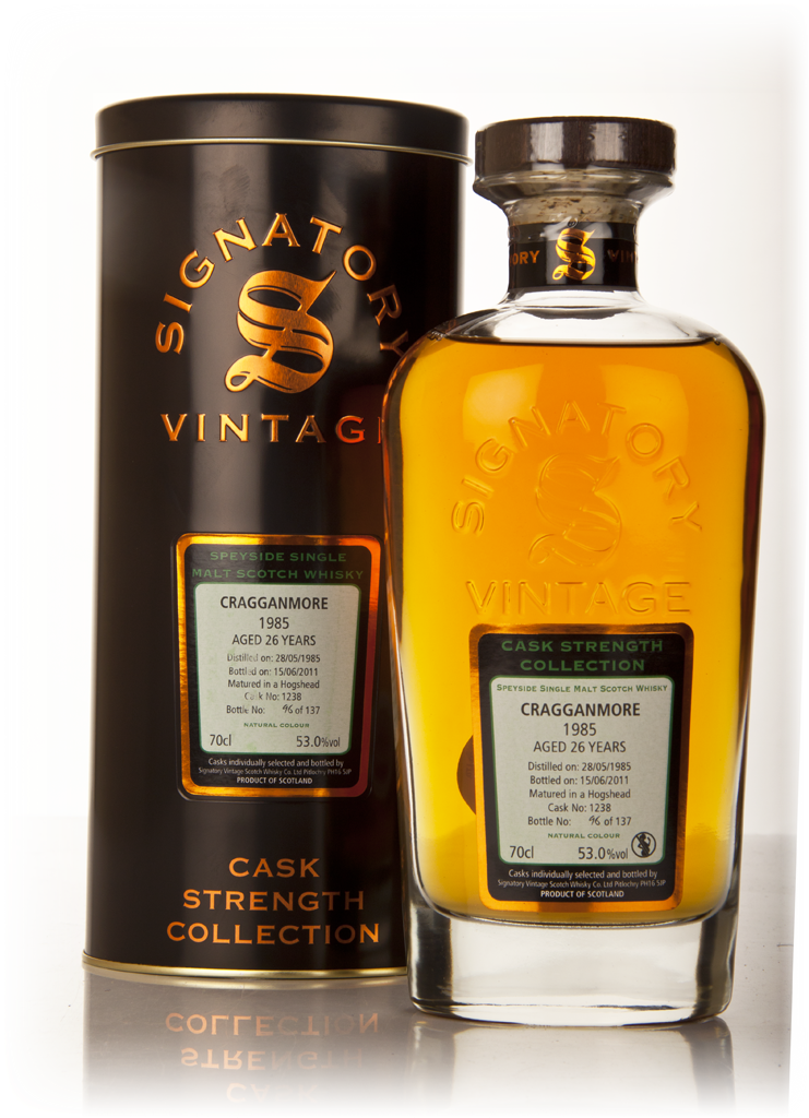 Cragganmore 26 Year Old 1985 Cask 1238 - Cask Strength Collection (Signatory) 70cl product image